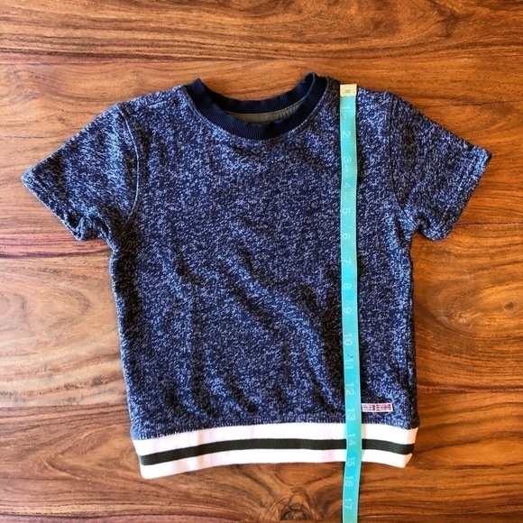 Hudson Navy Heather Sweat T-shirt & Green Shorts - Picture 11 of 13